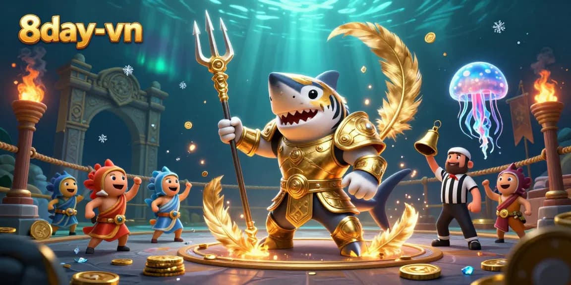 Engage in thrilling gaming at 8day-vn with dramatic underwater casino action and vibrant visuals.