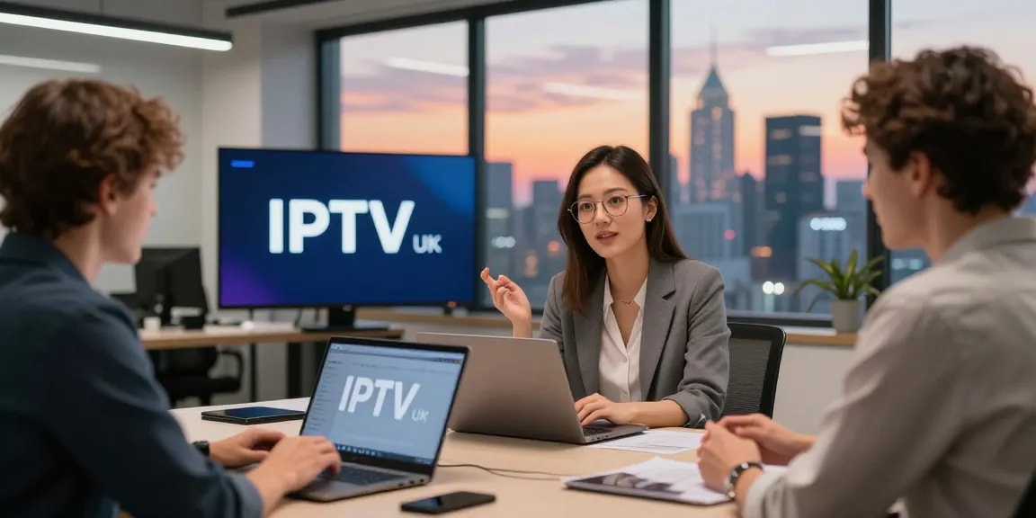 IPTV UK: Trusted local business provider discussing service options.