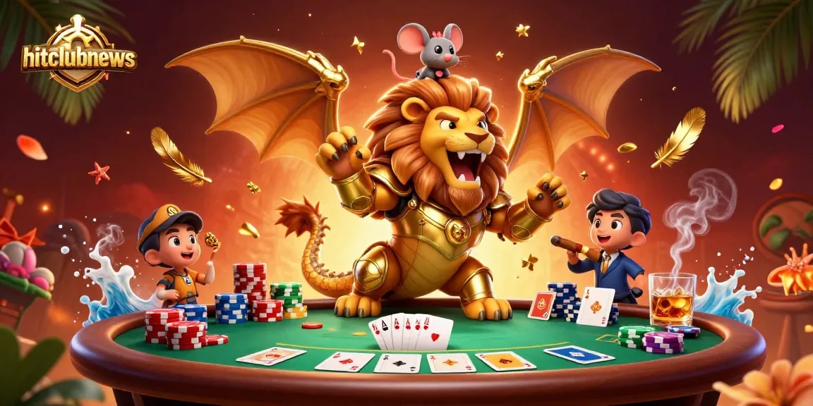 Experience thrilling gameplay at hitclubnews with our 3D chimeric creature amid rich gambling elements.