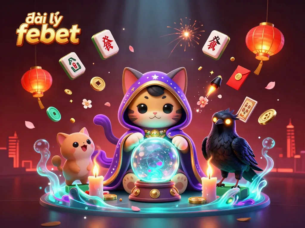 Experience the vibrant world of đại lý febet with mystical characters and dynamic gambling elements.