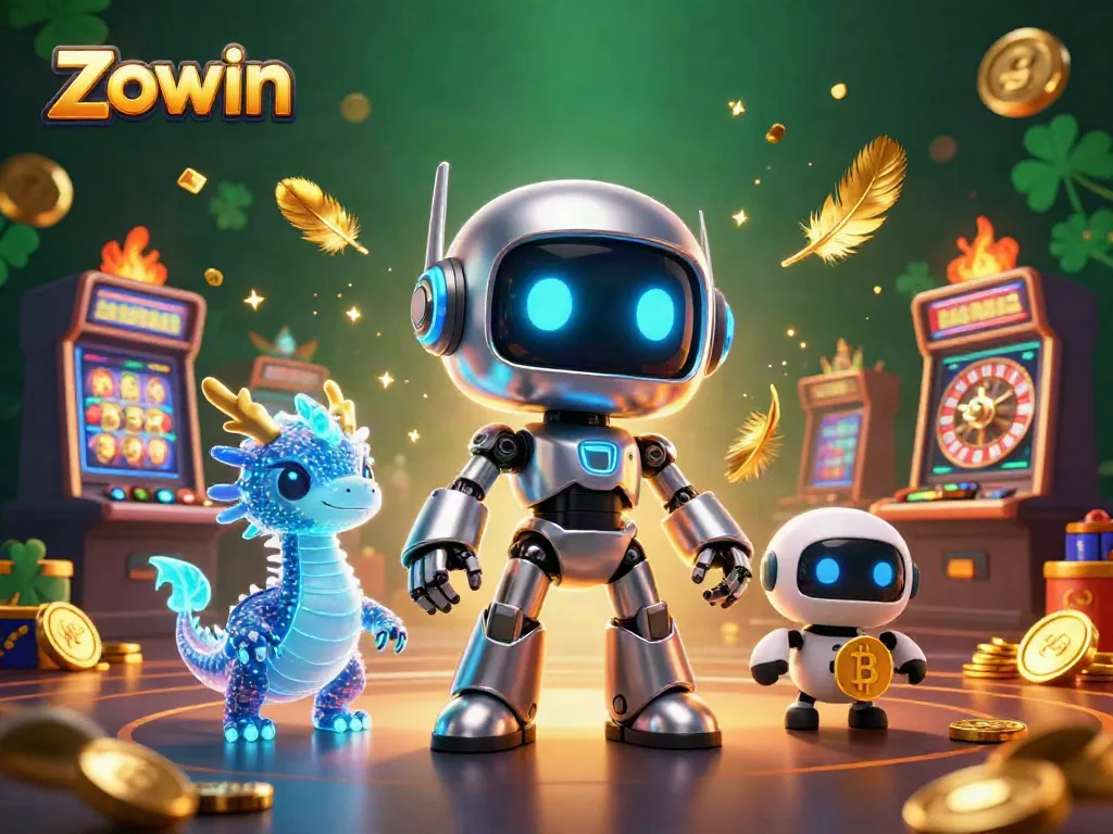 Zowin invites gamers to experience thrilling slot games and jackpots in this vibrant casino scene.