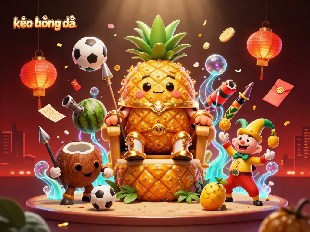 Get ready to win with kèo bóng đá as the pineapple king leads the tropical casino adventure.