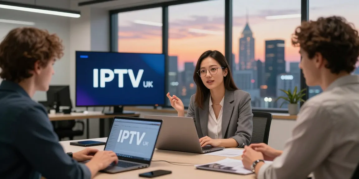 IPTV UK: Trusted local business provider discussing service options.