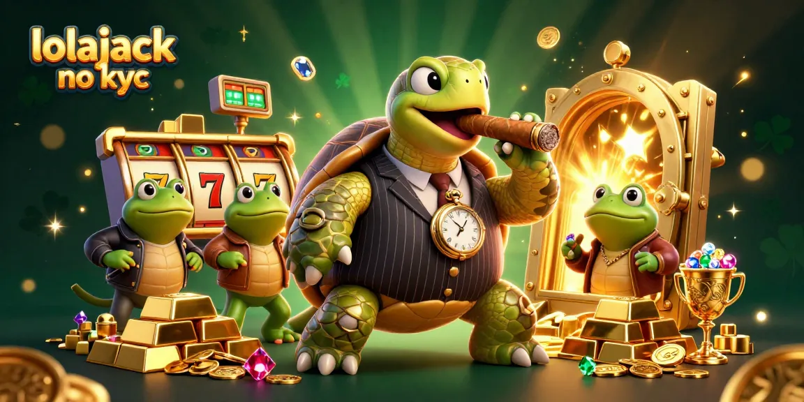 Experience vibrant action at lolajack no kyc casino with colourful characters and golden treasures.