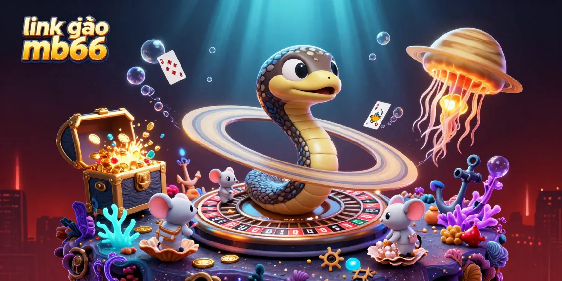 Place bets at link vào mb66 with vibrant characters around a colorful roulette scene