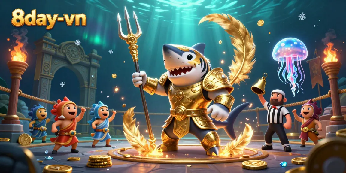 Engage in thrilling gaming at 8day-vn with dramatic underwater casino action and vibrant visuals.