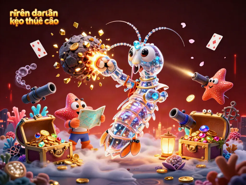 Engaging illustration depicting nhận định kèo nhà cái with dynamic characters and rich casino elements for an immersive gaming experience.