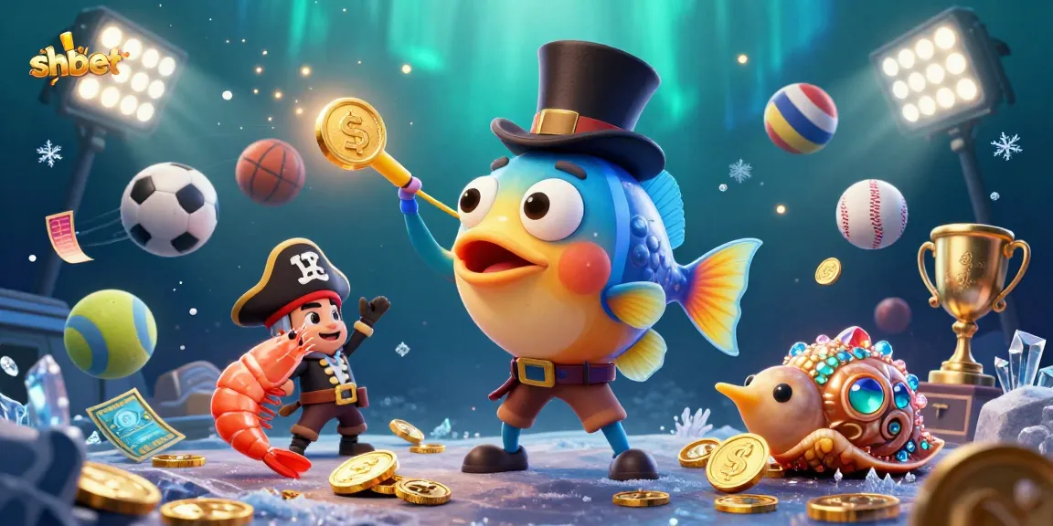 Experience shbet's thrilling gameplay with vibrant underwater casino elements and unique characters.