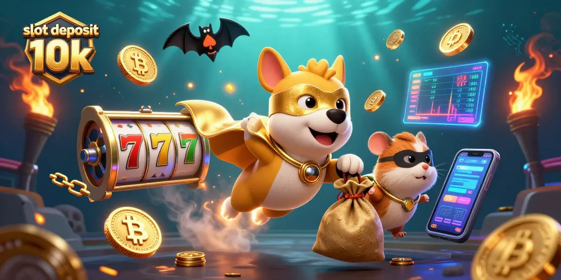 Engage in slot deposit 10k excitement with a superhero dog and coin-filled adventures.