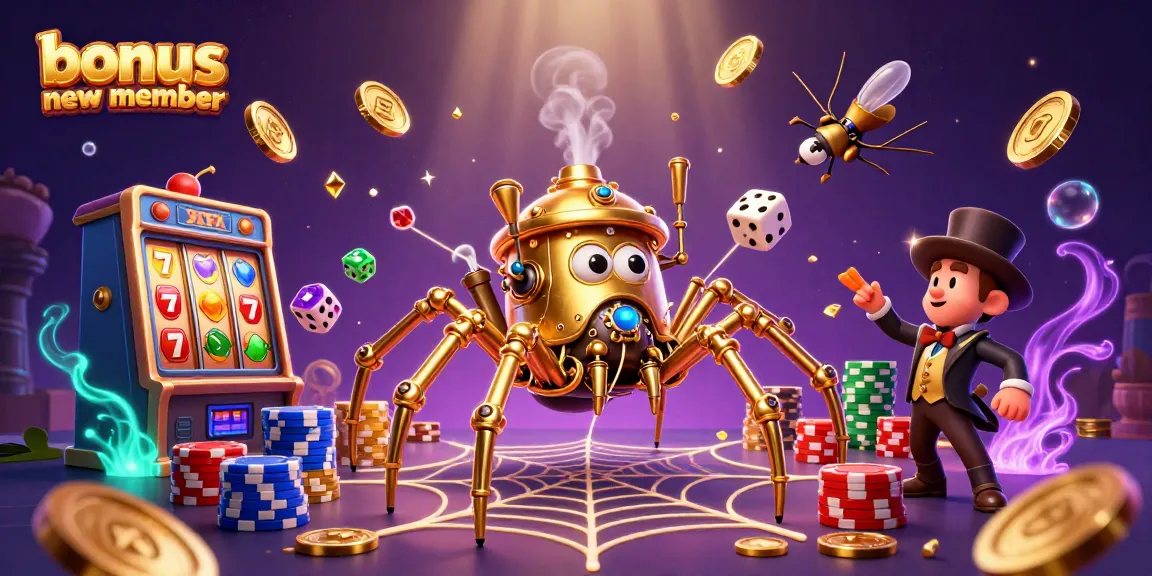 Engage with the bonus new member offers while enjoying a dynamic 3D casino scene
